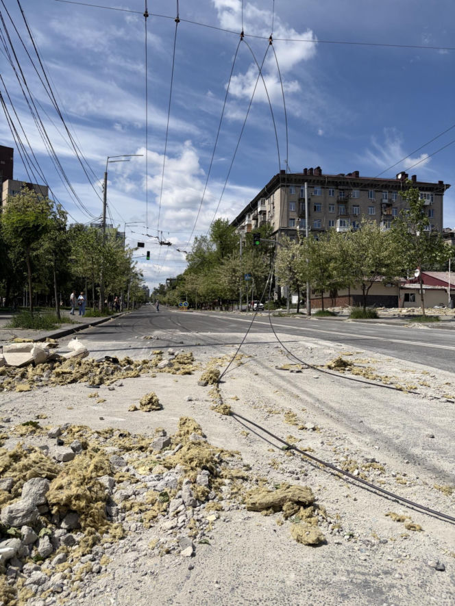Rosyjski atak na Kijów. Potworne zniszczenia [24.05.2026]