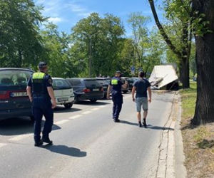 Dobrze, że nas nie zabił. Gigantyczne korki po kolizji przy Błoniach! 