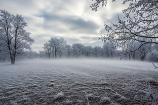 Mróz uderza w Gniezno! Czy to koniec jesieni?