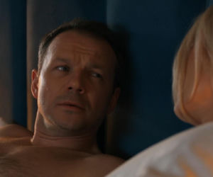 Barwy szczęścia odc. 3388. Karolina (Marta Dąbrowska), Bruno (Lesław Żurek)