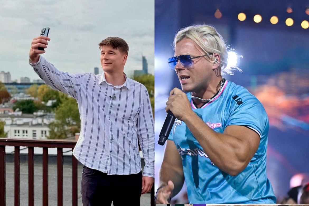 Daniel Nawrocki szalał na koncercie Skolima. Pojawiły się zdjęcia