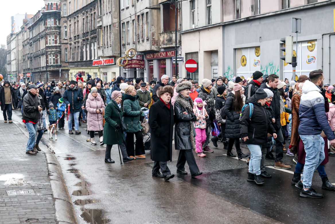 Orszak Trzech Króli przeszedł ulicami Bytomia
