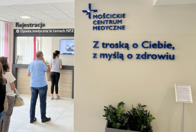 Nowe gabinety i Centrum Obsługi Pacjenta powstają w Mościckim Centrum Medycznym