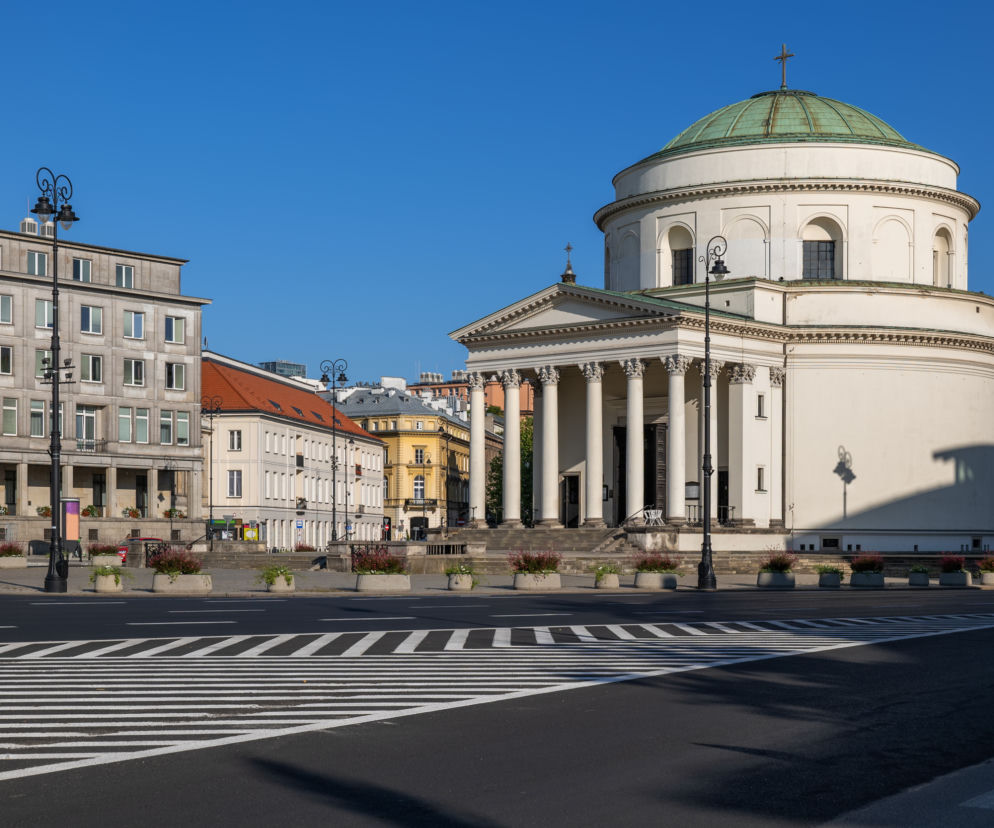 Zmiany na pl. Trzech Krzyży na plus dla rowerzystów. ZDM zapowiada przetarg