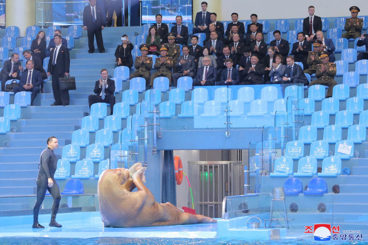 Nie uwierzysz, co Putin pokazał Kim Dzong Unowi! Wielki mors zrobił to na jego oczach