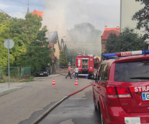 Tragiczny pożar plebanii w Nowym Stawie