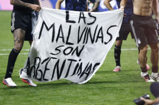 Zakazana flaga Argentyny
