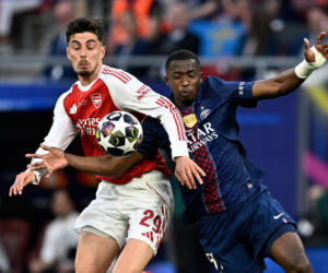 Liga mistrzów. Mecz PSG - Arsenal