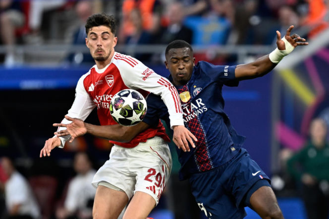 Liga mistrzów. Mecz PSG - Arsenal