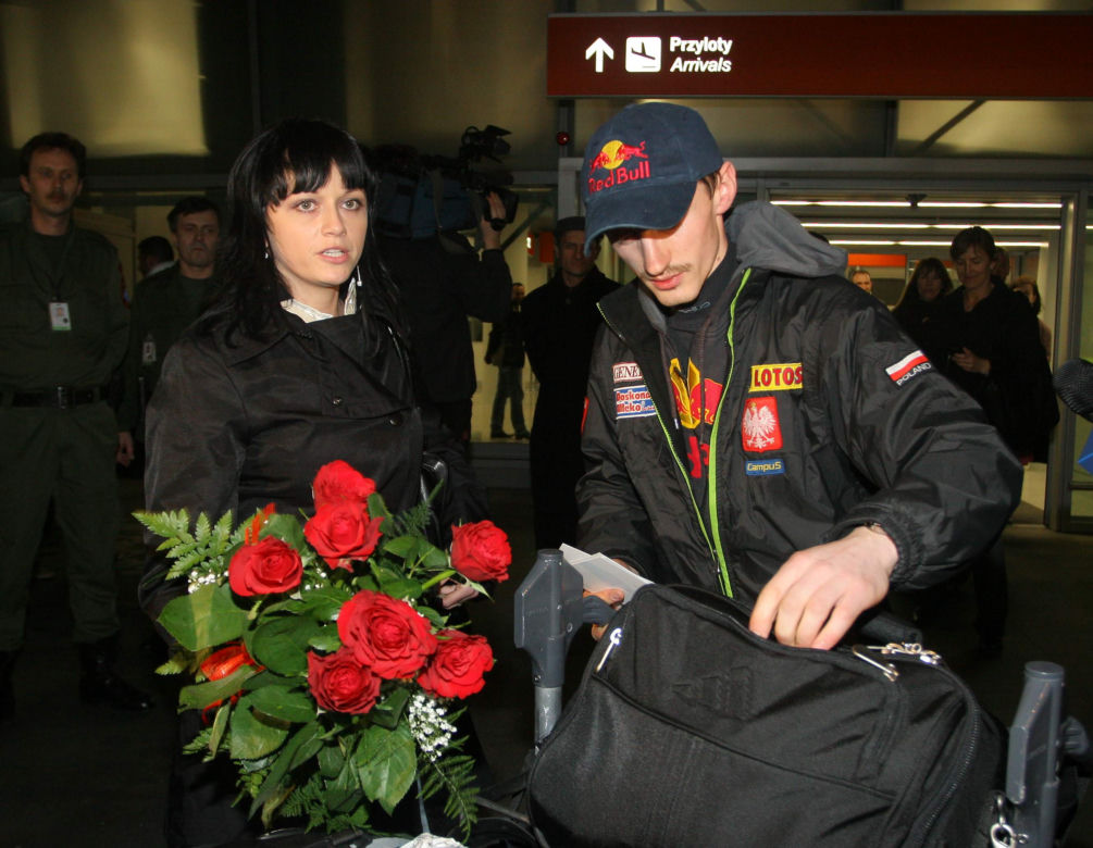 Izabela Małysz i Adam Małysz