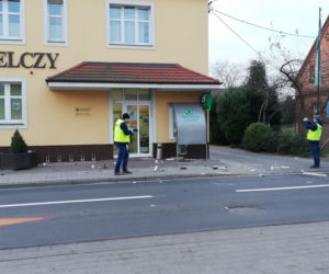 Ktoś wysadził bankomat w Krośnicach koło Milicza