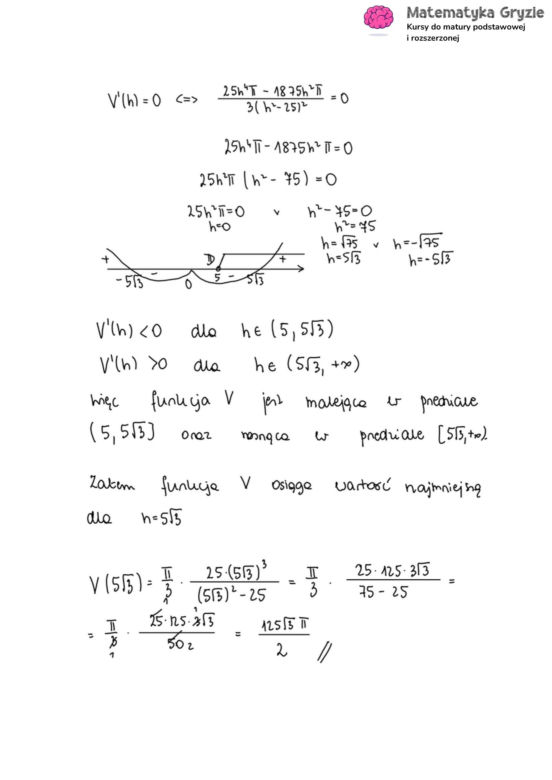 Matura 2025 matematyka rozszerzona: ODPOWIEDZI do wszystkich zadań, gotowe rozwiązania matury z matematyki rozszerzonej - Formuła 2015 [12.05.2025]	