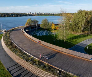 Przystań żeglarska w Tychach nad jeziorem Paprocany