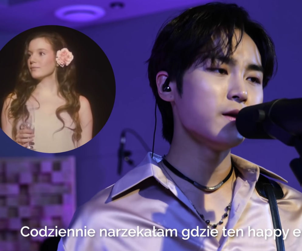 Koreański wokalista śpiewa Sanah