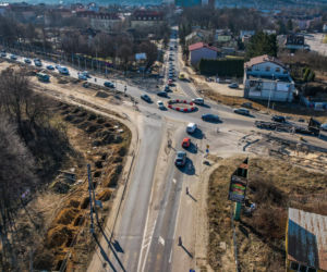 Przebudowa DK94 w Olkuszu - marzec 2026