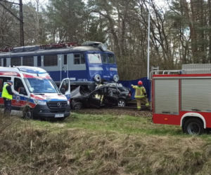 Tragiczny wypadek na przejeździe kolejowym w Nielepie