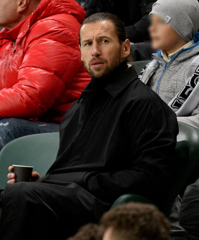 Grzegorz Krychowiak na meczu Legii