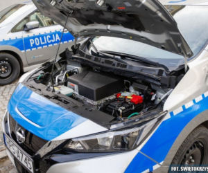 Kielecka policja odebrała 4 elektryczne radiowozy
