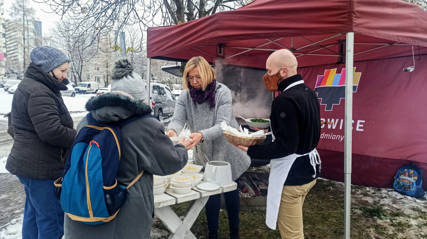 Sklep socjalny Spichlerz w Katowicach działa już rok! [ZDJĘCIA]