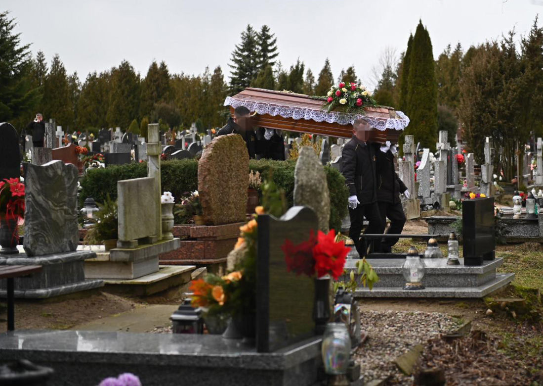 Pogrzeb Ewy Orłowskiej w Starogardzie Gdańskim. Zginęła z ręki kochanka
