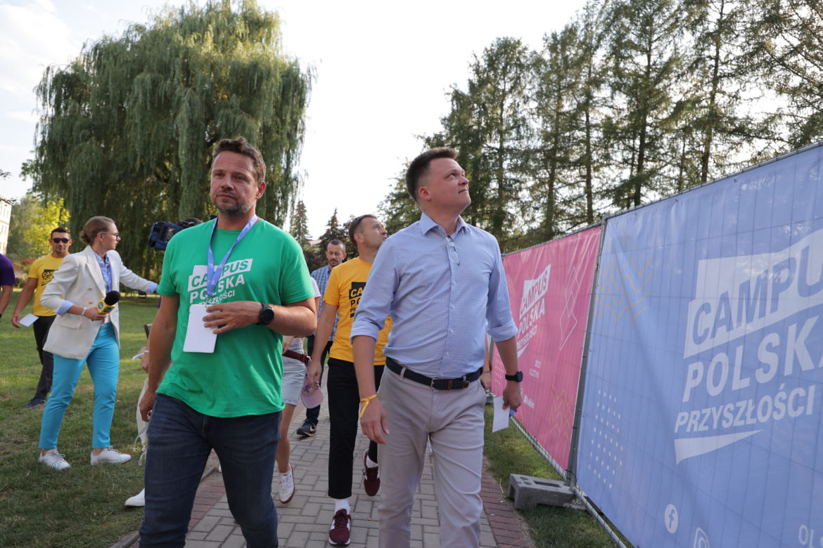 Campus Polska Przyszłości 2022, Rafał Trzaskowski kontra Szymon Hołownia