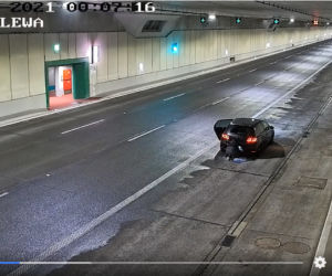 Nie uwierzysz, co kierowcy wyprawiają w nowym tunelu pod Ursynowem. Wszystko się nagrało