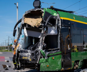 Poważny wypadek na Naramowicach