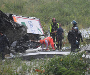 W Genui zawalił się most na autostradzie
