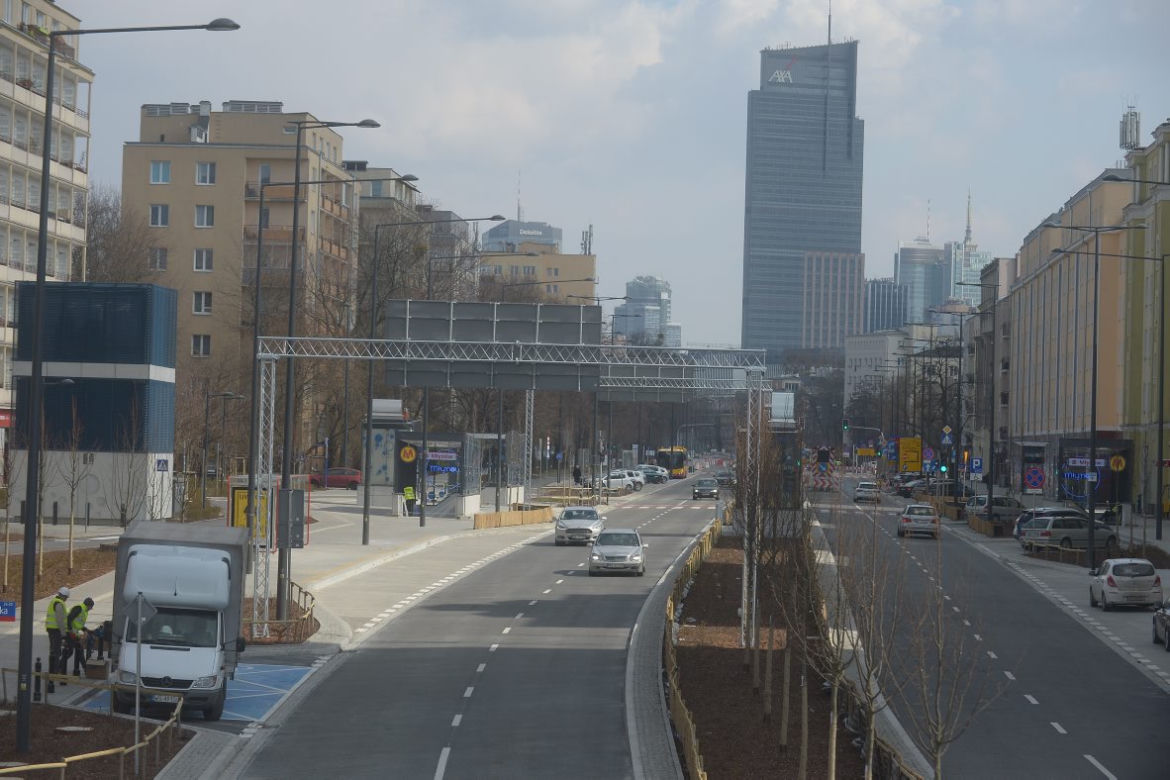 Kierowcy jeżdżą już ulicą Górczewską