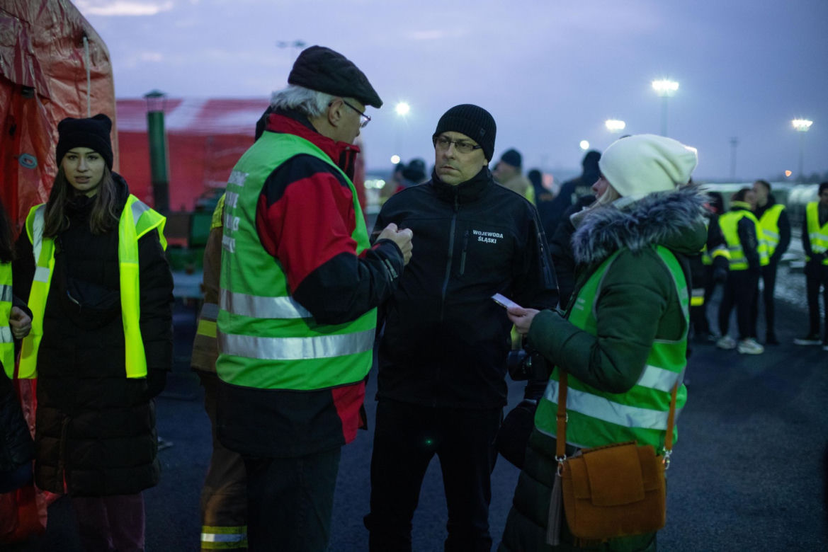 1,5 tys. uchodźców z Ukrainy przyjechało specjalnym pociągiem na Śląsk