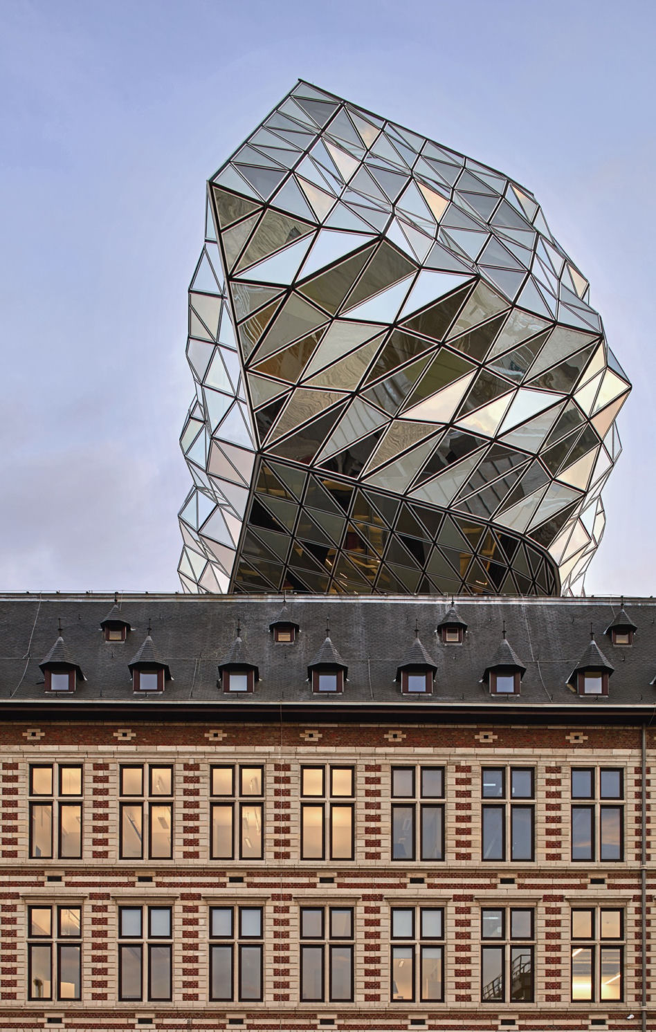 Budynek administracyjny portu w Antwerpii