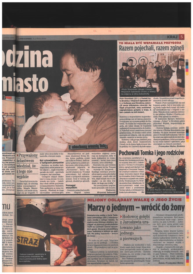 Katastrofa hali MTK w Katowicach. Materiały archiwalne