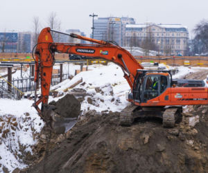 Budowa TR Warszawa (styczeń 2026)