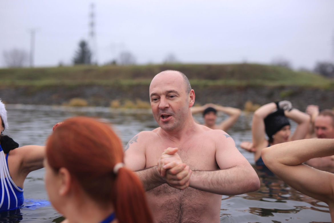 Znowu to zrobili. Tak kąpał się Lubelski Klub Morsów! [ZDJĘCIA]