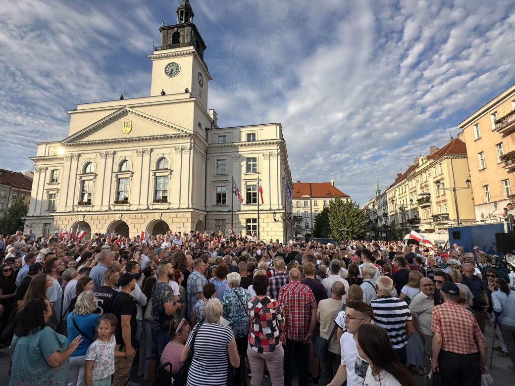Karol Nawrocki w Kaliszu
