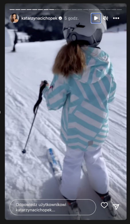 Cichopek znowu na wakacjach