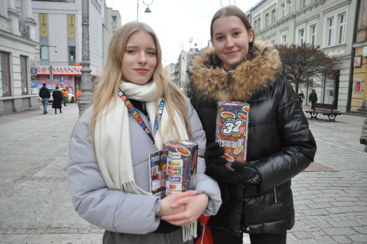 32. Finał WOŚP 2024. Wolontariusze na ulicach Kielc