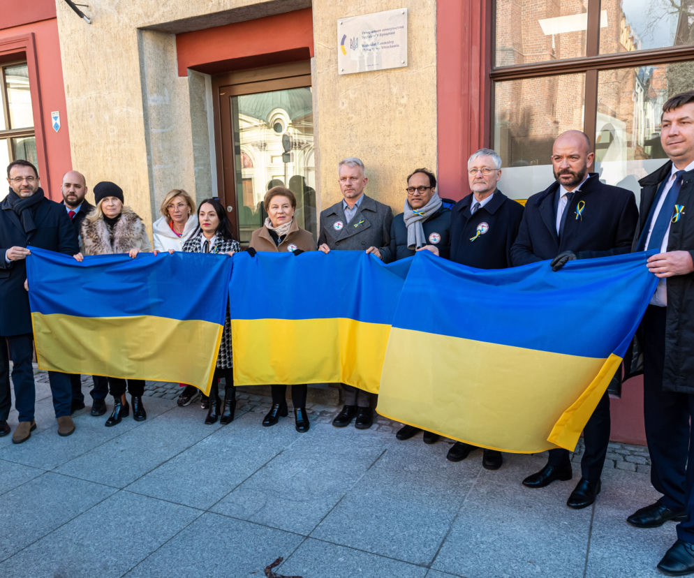 Wrocław solidarny z narodem ukraińskim. „Wrocław jest Waszym domem”
