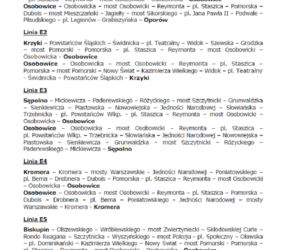 Organizacja komunikacji miejskiej w okresie Wszystkich Świętych