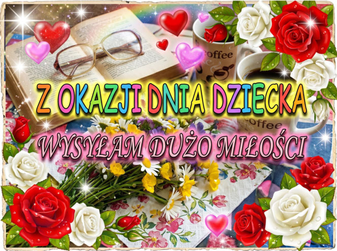 Fajna kartka na Dzień Dziecka