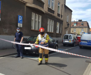 Z okna kamienicy przy Chrobrego wypadł mężczyzna