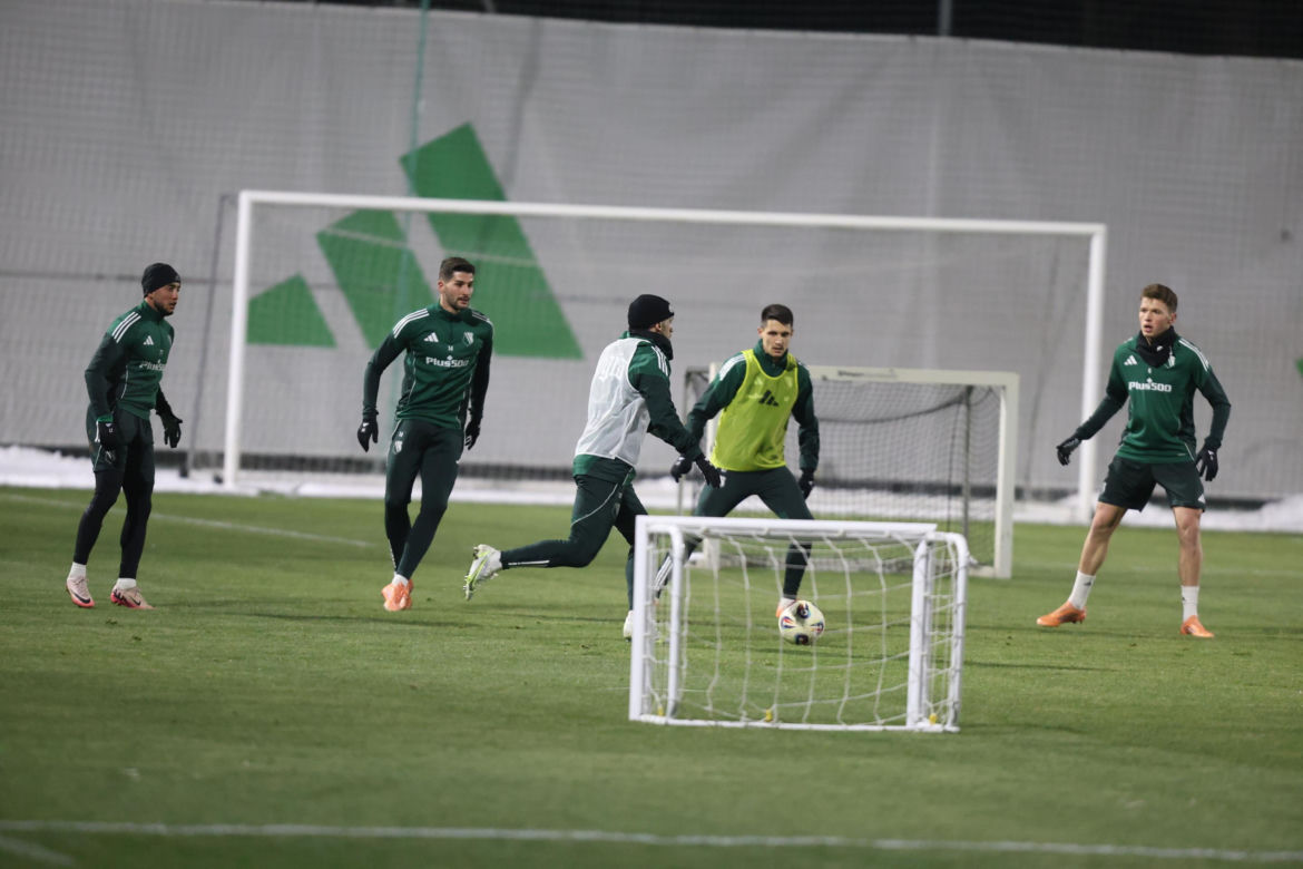 pierwszy trening Marka Papszuna w Legii