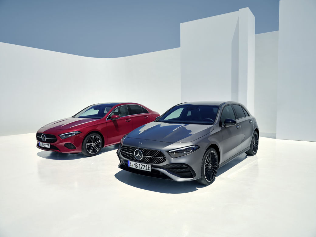 Mercedes Klasy A po liftingu (2023)
