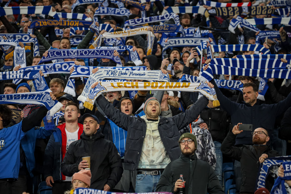 Lech - Fiorentina w obiektywie. Kibice bawili się świetnie