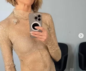 Anna Wyszkoni pokazała ciało w złotej kreacji. Lepiej niż niejedna 20-latka!