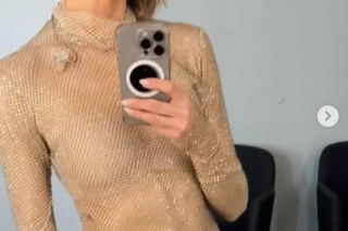 Anna Wyszkoni pokazała ciało w złotej kreacji. Lepiej niż niejedna 20-latka!