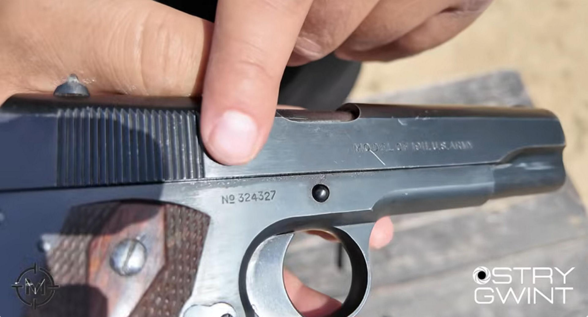 Legendarny Colt M1911 - pistolet amerykańskiej armii