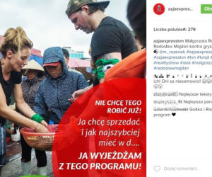 Małgorzata Rozenek w Azja Express - cytaty