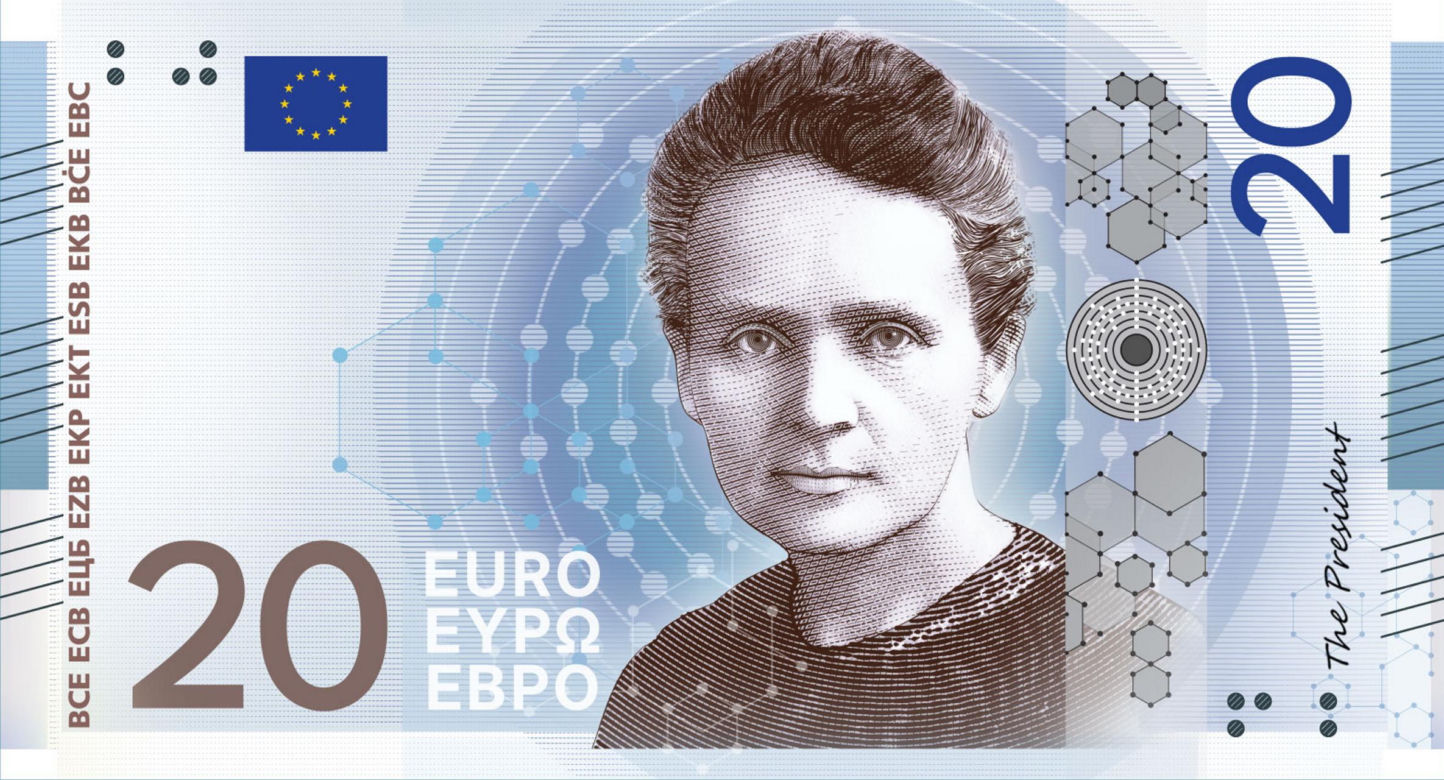 Maria Skłodowska-Curie i bociany na euro! Trwa głosowanie na nowe banknoty