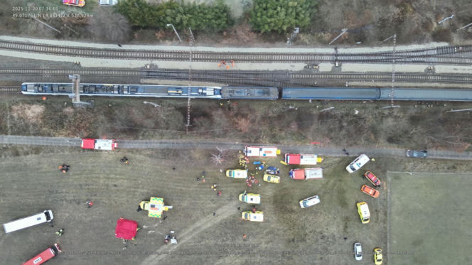 Katastrofa kolejowa w Czechach